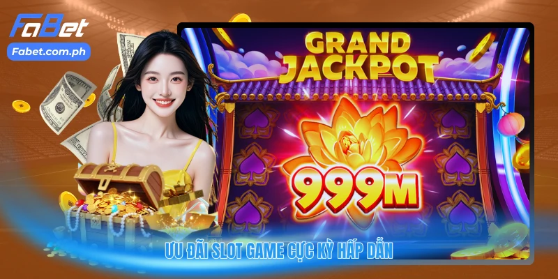 Ưu đãi slot game cực kỳ hấp dẫn